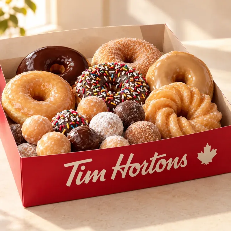 Tim Hortons donuts and Timbits — prices and calories in Canada